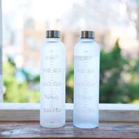 福福貓 霧色調水壺 1000ml HAPiNS｜ふくふくにゃんこ くすみカラーウォーターボトル1000ml
