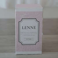LENNE 花朵閃亮玻璃杯 385ml 日本製 兩色｜LENNE タンブラー