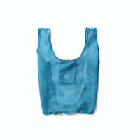 方格網眼購物袋 S H30×W28cm 側寬19cm【OMCC】｜OMCC SHOPPING BAG SQUARE MESH Sサイズ