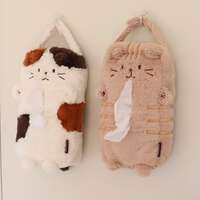 福福貓 吊掛面紙盒套｜ふくふくにゃんこ ぶらりんティッシュボックスカバー