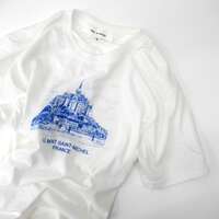【ANGE IN DISGUISE】LE MONT 印花T恤 ｜ANGE IN DISGUISE プリントTシャツ LE MONT