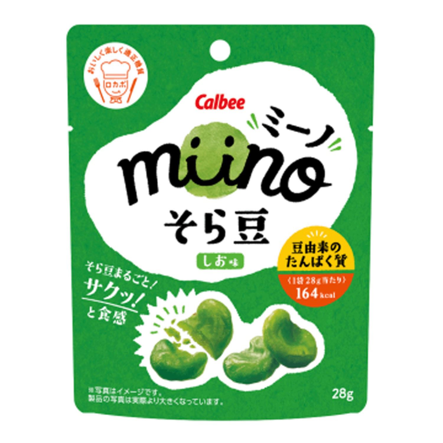 Calbee Miino 蠶豆鹽味零食