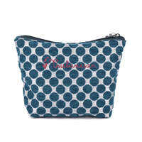 パーラーすずらん堂 雪尼爾提花貓咪收納包 側寬5cm 3色｜パーラーすずらん堂 シェニールジャガード ポーチ