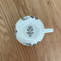 美濃燒銅版轉印湯杯 附木湯匙 老銅系列 350ml 日本製｜オールドカッパー スープマグカップ