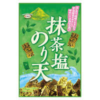 抹茶鹽海苔天婦羅餅 酥脆海苔零食 48g｜抹茶塩のり天