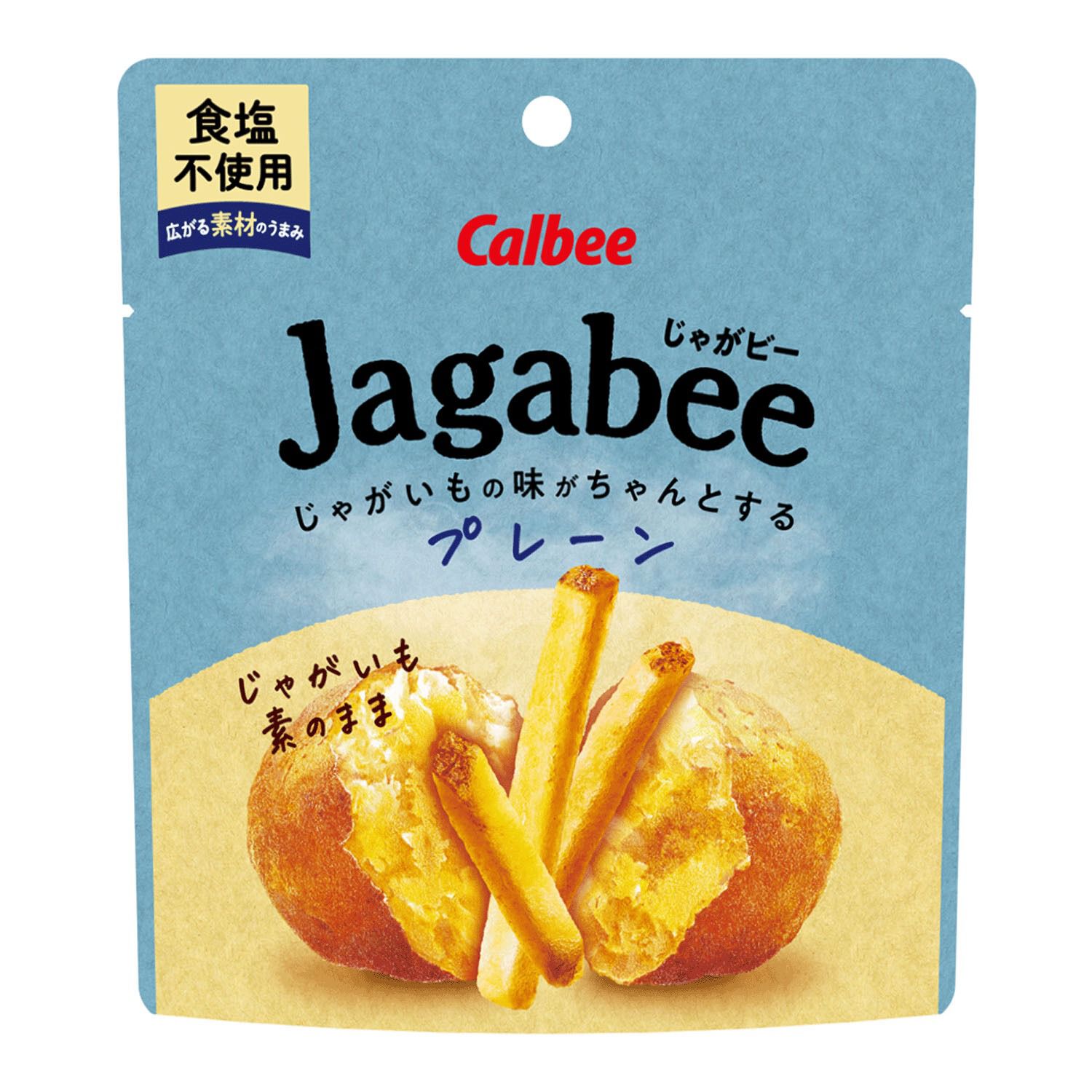 Jagabee 薯條棒 原味無鹽