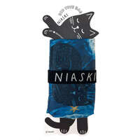 貓咪插畫 環保購物袋 肩背托特包 43×35cm 4款【Niaski】｜ニャースキー エコトート バッグ