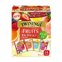 TWININGS 無咖啡因水果茶 4種綜合 茶包共14袋 波蘭產｜トワイニング ザ・フルーツセレクション