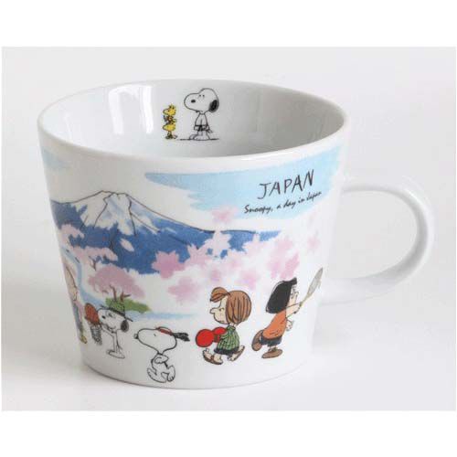 PEANUTS 史努比世界旅行馬克杯 美濃燒 28款城市圖案 340ml｜スヌーピー 世界旅行マグ