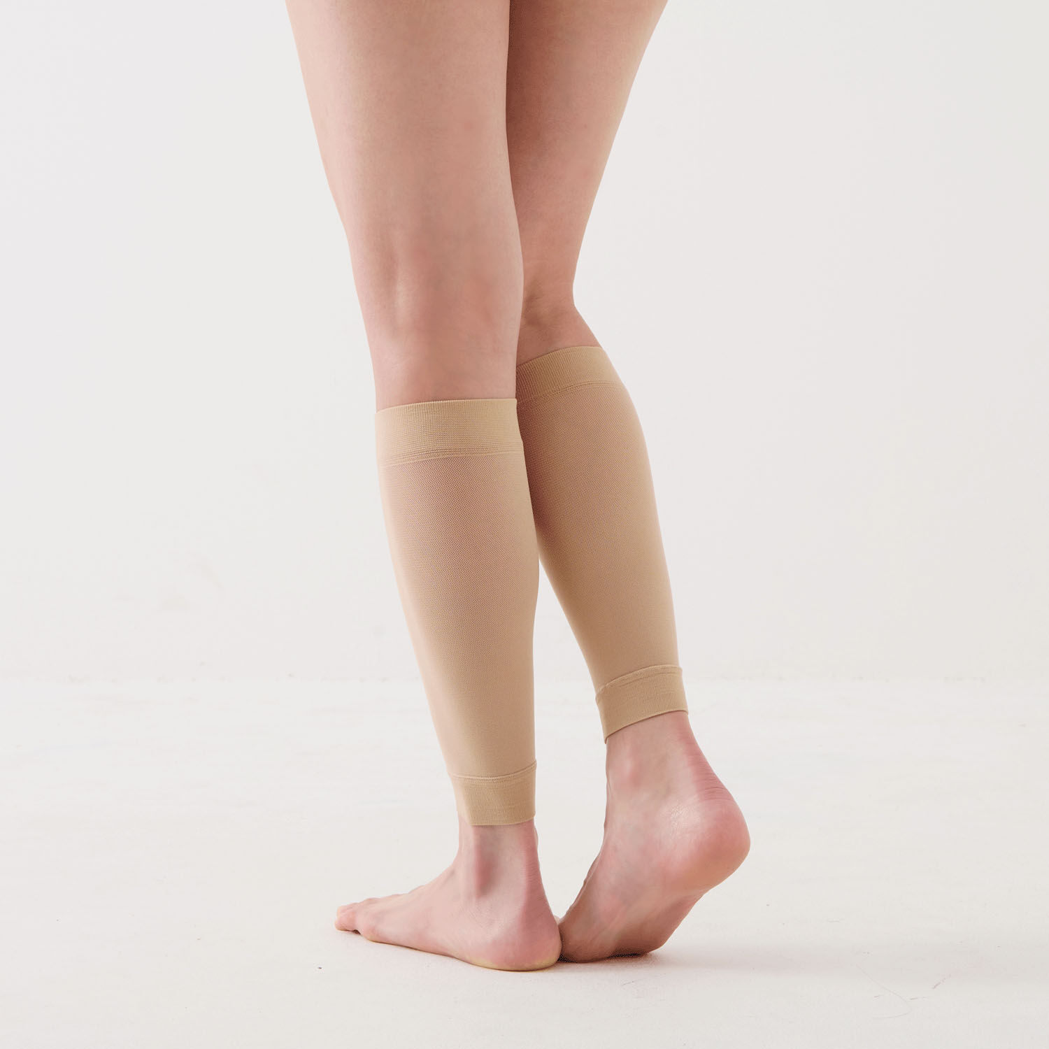 極薄網眼小腿套 小腿圍25-45cm 腳踝圍20-35cm｜ムレにくい極薄メッシュふくらはぎサポーター