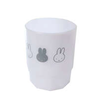 miffy 米飛兔堆疊杯 白色 黑白單色 耐摔 280ml 日本製｜ミッフィースタッキングカップ WH モノトーン