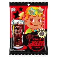 黑色可樂風味牛奶糖 濃郁可樂香氣 64g｜BLACKミルキー コーラ味