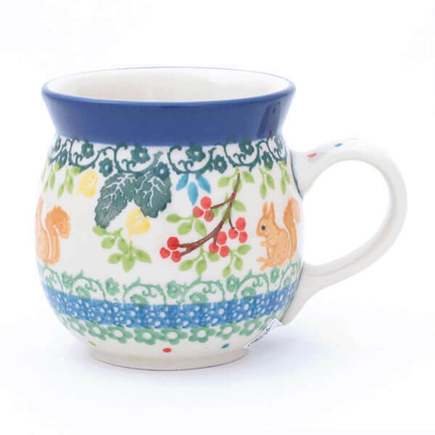 Ceramika Artystyczna 波蘭陶壺形馬克杯 Teresa Liana 花卉 250ml|<テレサ・リアーナ>マグカップ