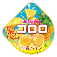 Kororo 果實感軟糖 沖繩鳳梨 40g UHA味覺糖｜UHA味覚糖 コロロ 沖縄パイン