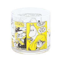 MOOMIN 嚕嚕米漫畫風玻璃杯 330ml 三款圖案可選｜ムーミン コミックグラス ガラスタンブラー