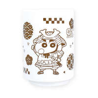 Crayon Shin-chan 蠟筆小新 武士圖案陶瓷湯杯 220ml 日本製｜クレヨンしんちゃん 湯のみ 武士