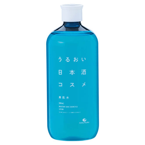 日本酒保濕化妝水 米發酵液 菸鹼醯胺 臉部全身用 500ml|うるおい日本酒コスメ 美肌水