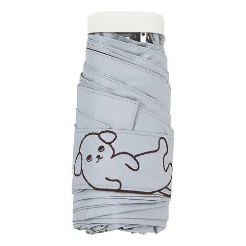 動物造型傘套 遮光100% UVカット100% 晴雨兼用 折疊傘 50cm