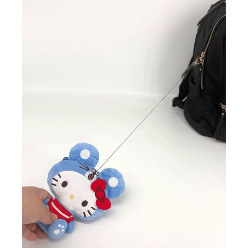 三麗鷗絨毛玩偶伸縮票卡零錢包 SWIMMER聯名款｜SWIMMER×SANRIO（スイマー＆サンリオ） パスケース