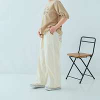 純棉平針斑駁隊徽印花休閒短袖針織上衣 胸圍116cm cloudnine｜コットン天竺ナチュラル カジュアル半袖カットソー
