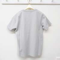 【ABISTE】蕾絲拼接標誌T恤 淺灰色 38號 ｜ABISTE レース付きロゴTシャツ