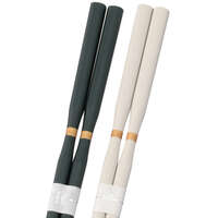 日本製天然木對筷 乾漆金環 直線設計 可洗碗機 23cm｜ペア箸 乾漆金環