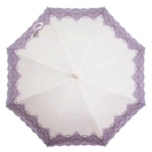 蕾絲花刺繡 遮光100% 晴雨兼用 長傘 50cm