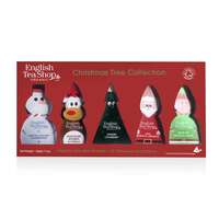 English Tea Shop 聖誕造型三角茶包 5種風味各2包共10入｜EnglishTeaShop クリスマスキャラクターティー10P