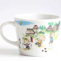 PEANUTS 史努比世界旅行馬克杯 美濃燒 28款城市圖案 340ml｜スヌーピー 世界旅行マグ