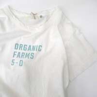 【DAYS】ORGANIC 標誌印花T恤 白色 日本製 ｜DAYS ロゴTシャツ "ORGANIC"