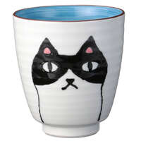 波佐見燒 貓咪瓷杯 大 直徑7.8cm 日本製 三款｜ねこねこ コップ（大）