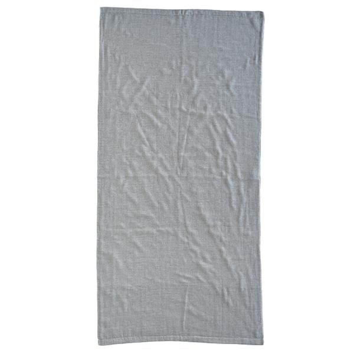 今治有機棉紗布浴巾 素面青年布 60×120cm【PLANTIA ORGANIC】｜トラッドシャンブレーバスタオル
