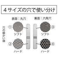 【匠之技】不鏽鋼可彎指甲銼 附收納盒 單支｜匠の技 ステンレス製しなるツメヤスリ