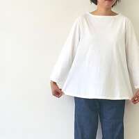 【DAYS】A字船型領七分袖T恤 日本製 ｜DAYS Aラインボートネック7分袖Tシャツ