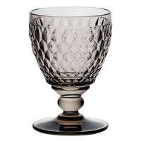 Villeroy & Boch Boston 鑽石切割酒杯 煙燻灰 220ml｜ボストンワインスモーク1個入