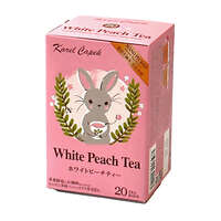 Karel Capek 白桃風味紅茶 Daily系列 杯用茶包1.2g×20入 年度人氣口味｜カレルチャペック ホワイトピーチティー デイリーシリーズ20p