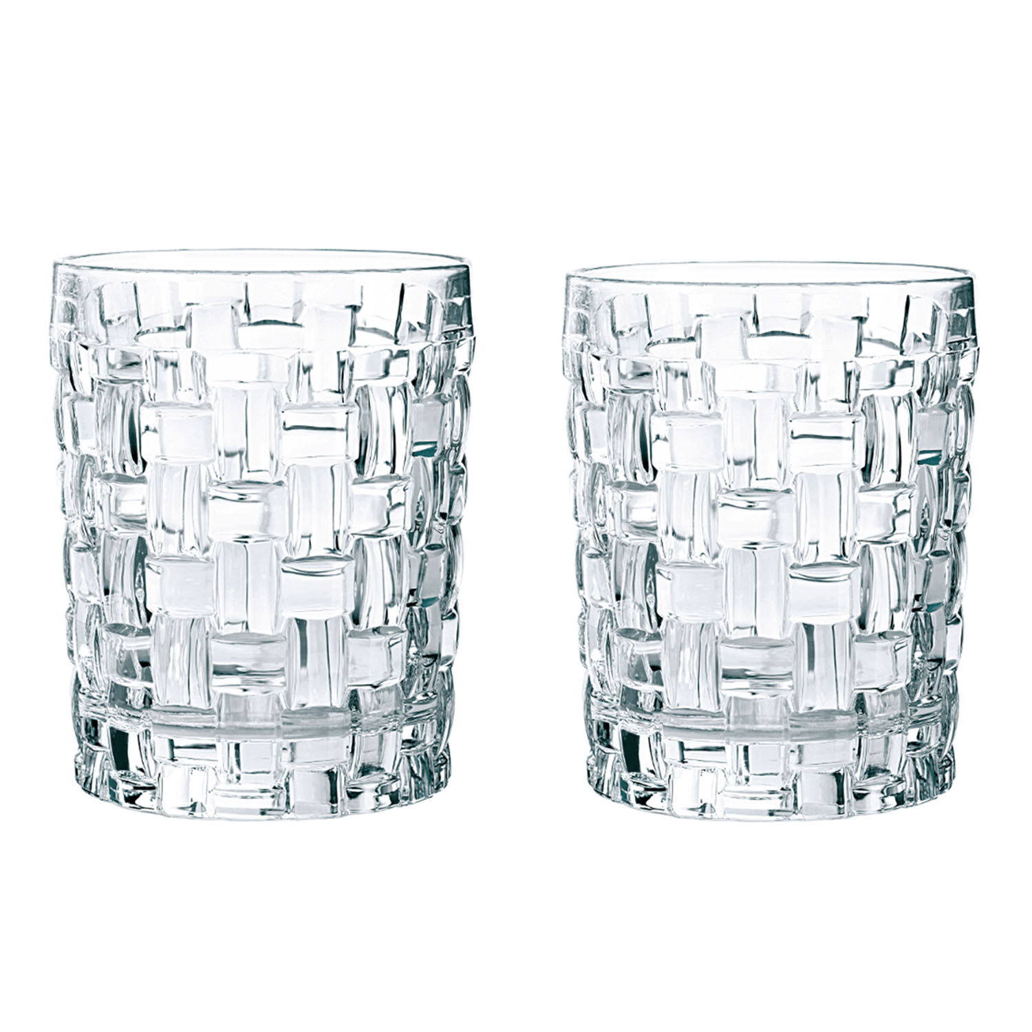 NACHTMANN 水晶玻璃對杯2入 Bossa Nova 雙線紋 330ml｜ナハトマン ボサノバ ペアタンブラー