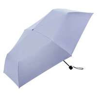 素面 遮光100% UV遮蔽100% 晴雨兼用 折疊傘 60cm｜オールウェザープレーン折傘