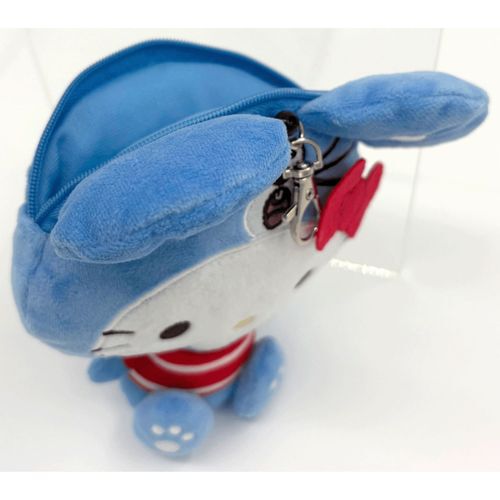 三麗鷗絨毛玩偶伸縮票卡零錢包 SWIMMER聯名款｜SWIMMER×SANRIO（スイマー＆サンリオ） パスケース