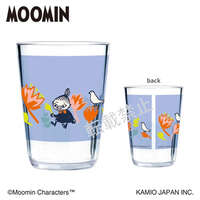 MOOMIN 嚕嚕米小不點透明水杯 藍色 370ml 輕巧耐摔｜ムーミン クリアタンブラー リトルミイフェア blue