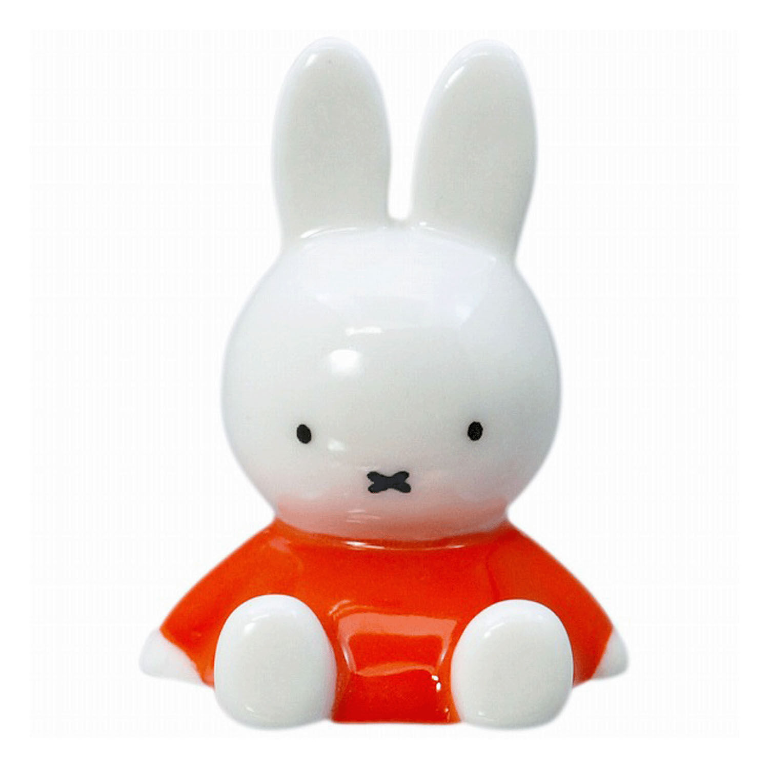 miffy 米飛兔立體筷架 紅色款 坐姿造型 瓷器擺飾|ミッフィー 立体箸置き RD