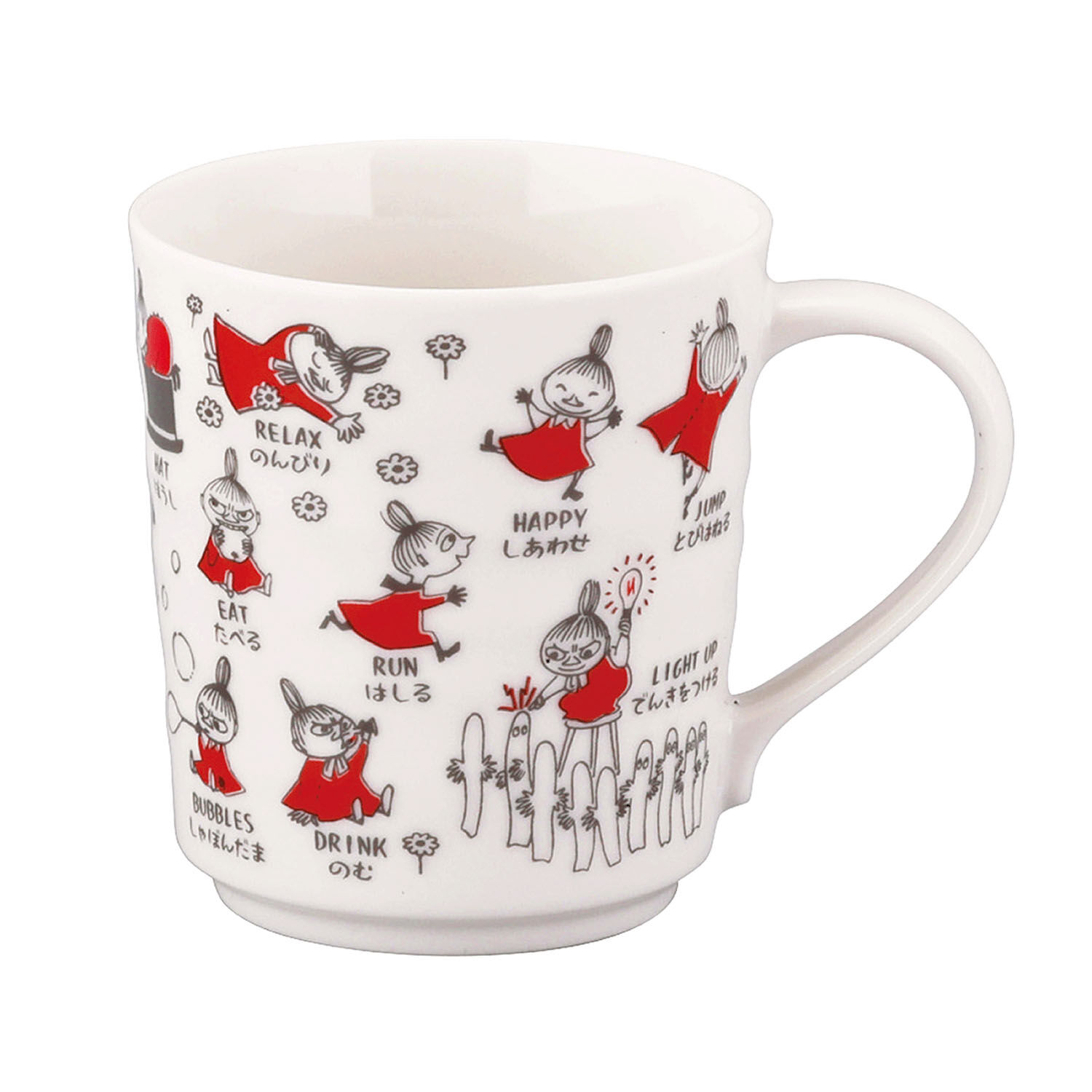 MOOMIN 嚕嚕米 AREKORE 多表情馬克杯 340ml 嚕嚕米／小不點｜ムーミン AREKOREムーミン マグ