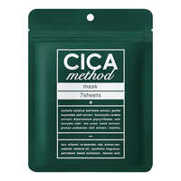 日本CICA積雪草舒緩面膜 7片入 保濕穩膚 CICAmethod｜CICAmethod スージングマスク （7枚入）