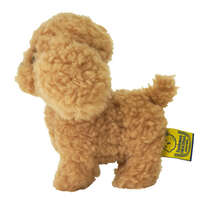NEWパプス 貴賓狗幼犬玩偶 S 15×13×12cm 可站可坐 米色｜NEWパプス トイプードルS ベージュ