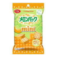 日本哈密瓜奶油夾心餅乾 迷你包 40g YBC｜メロンパック ミニ
