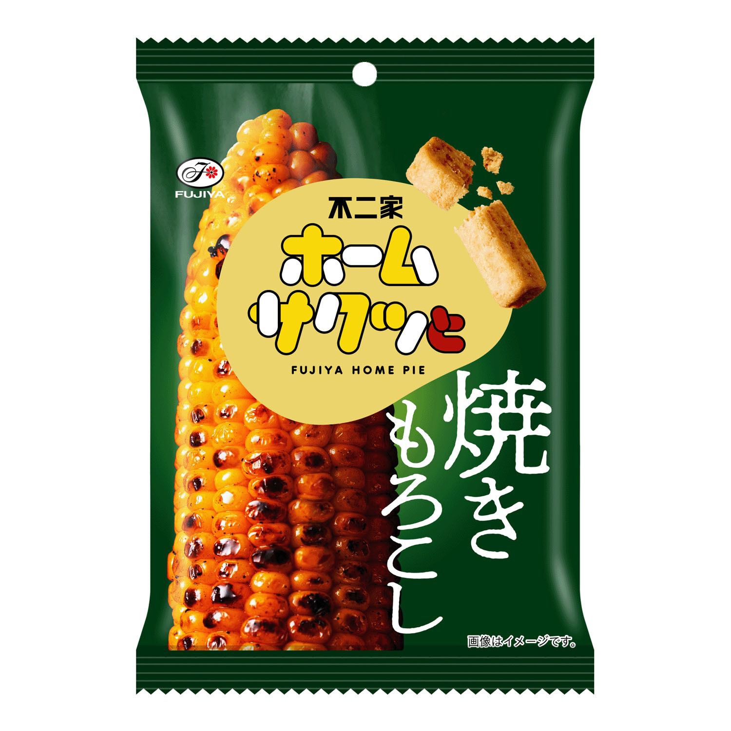 不二家 家庭脆餅 烤玉米