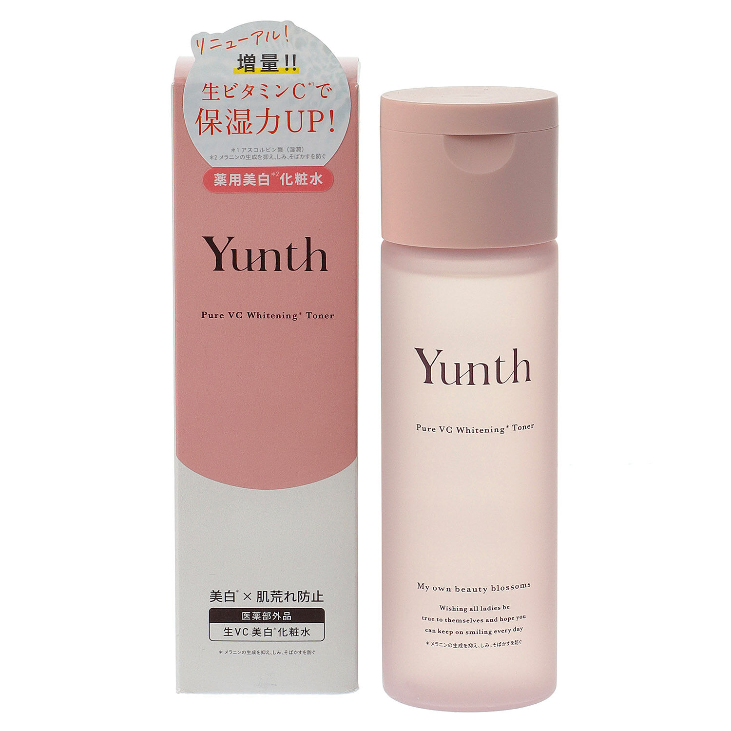 Yunth 生維他命C保濕化妝水 微細粒子 120ml|Yunthユンス 生VC美白化粧水120ml