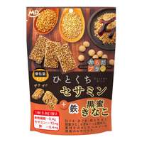 一口芝麻糖 黑蜜黃豆粉口味｜ひとくちセサミン黒蜜きなこ