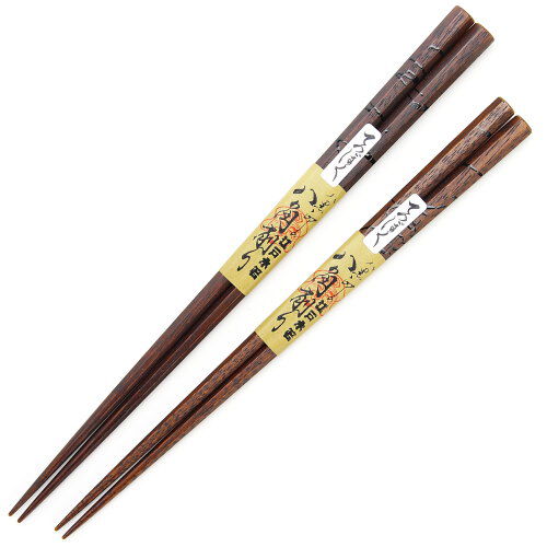 江戶木箸 八角木曾路 鐵木筷子 23.5cm・21.5cm兩尺寸可選｜江戸木箸 八角木曽路