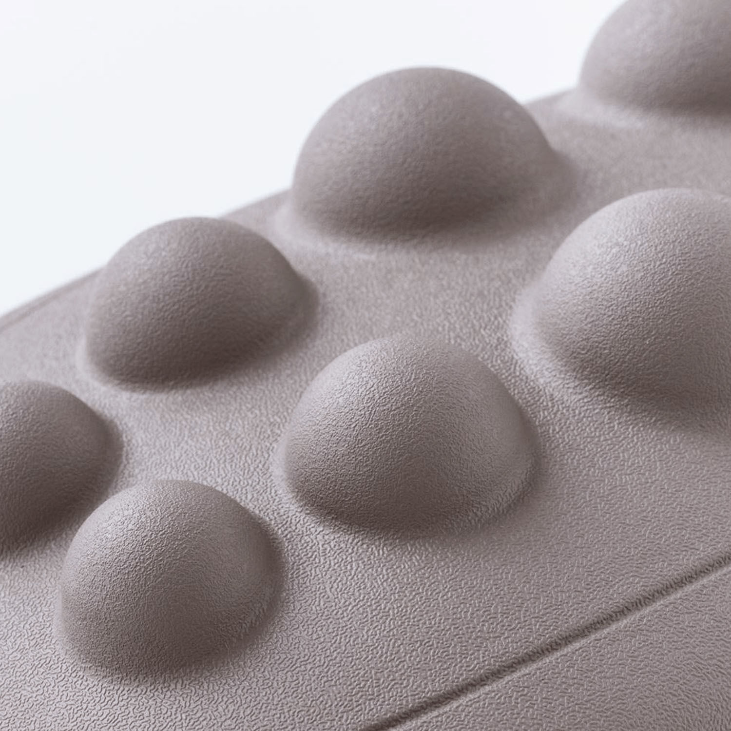 背部伸展枕 一體成型聚氨酯 38×20×8cm 450g｜ぐりぐりストレッチャ